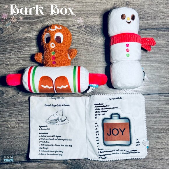 Barkbox Roland Overman Toasty Snowman Nana Secret Sauce M Christmas Thanksgiving - Picture 2 of 10